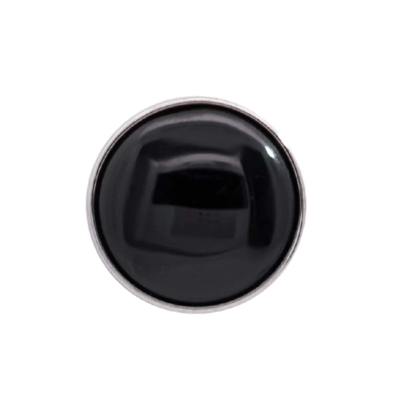Black Onyx Junipurr tytanowa ozdoba push-in