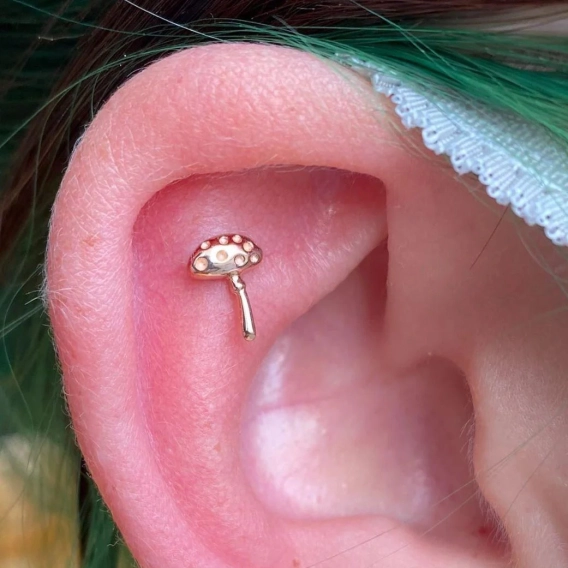 Dotty's Friend Spotty ozdoba push-in z żółtego złota 14k