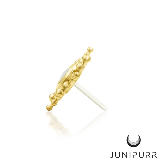 Ruth ozdoba push-in z żółtego złota 14k