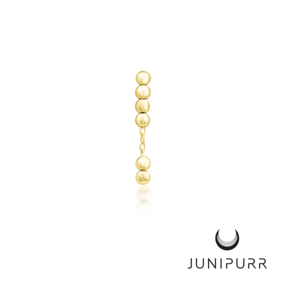 Lennon ozdoba push-in z żółtego złota 14k