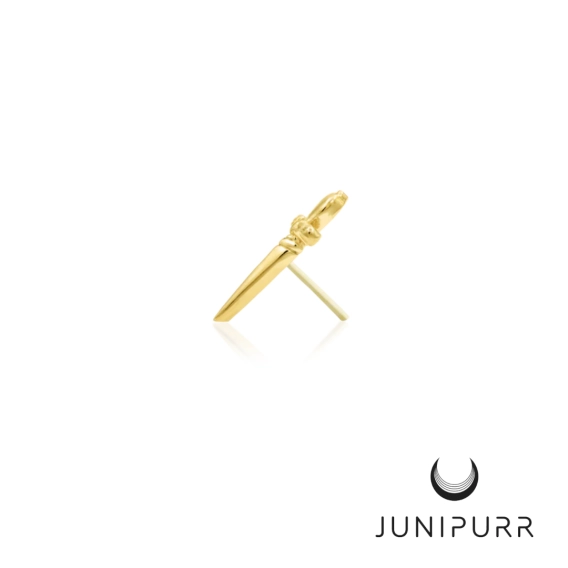 Looking Sharp ozdoba push-in z żółtego złota 14k