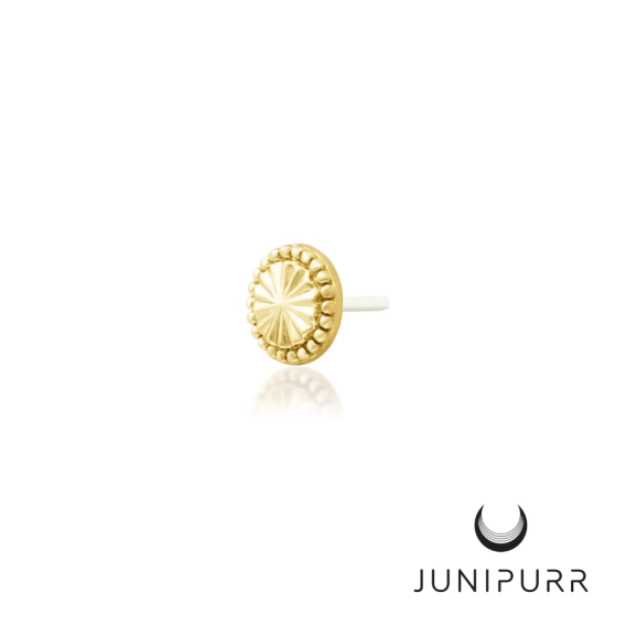 Kaya ozdoba push-in z żółtego złota 14k