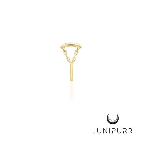 Aydan ozdoba push-in z żółtego złota 14k