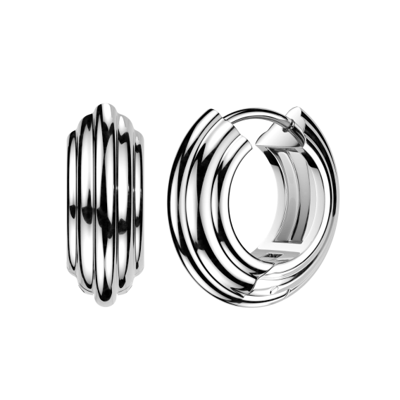 Stalowy clicker do ucha  Multi ring