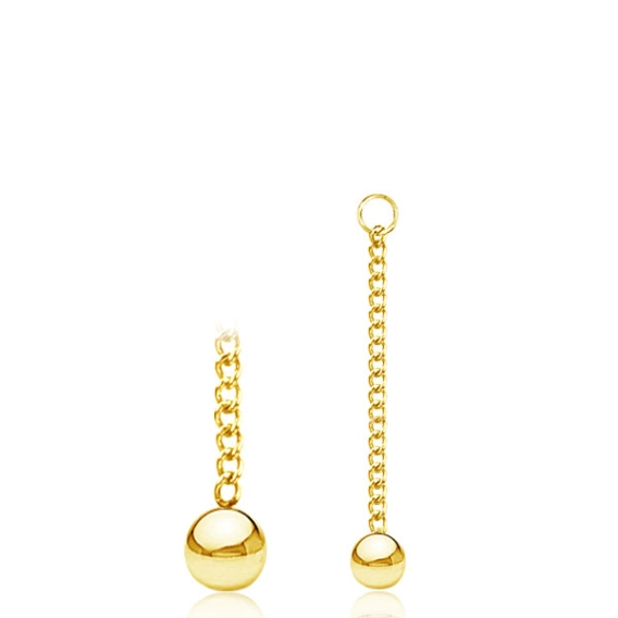 Golden connecting chain One ball