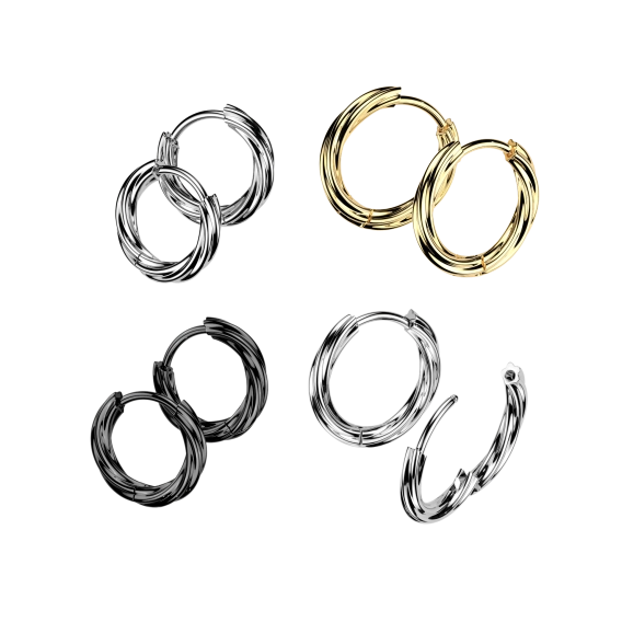 Stalowy clicker do ucha  Coil