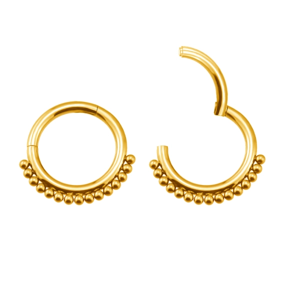 Gold titanium clicker Arjun