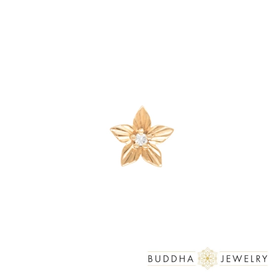 Lula Diamond push-in top 14k yellow gold