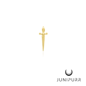 Looking Sharp ozdoba push-in z żółtego złota 14k