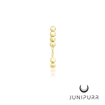 Lennon ozdoba push-in z żółtego złota 14k