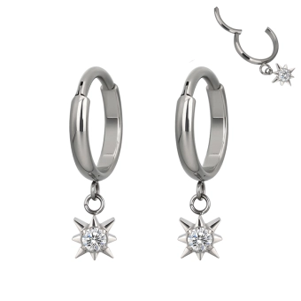Tytanowy lobe clicker Sunburst