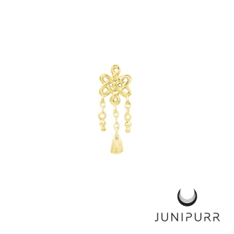 Pan Chang ozdoba push-in z żółtego złota 14k