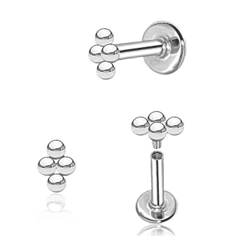Stalowy labret Crux