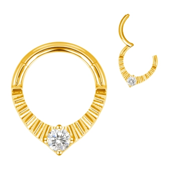 Gold titanium clicker Aurea