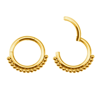 Gold titanium clicker Arjun