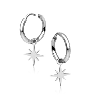Stalowy clicker do ucha z zawieszką Twinkle Star