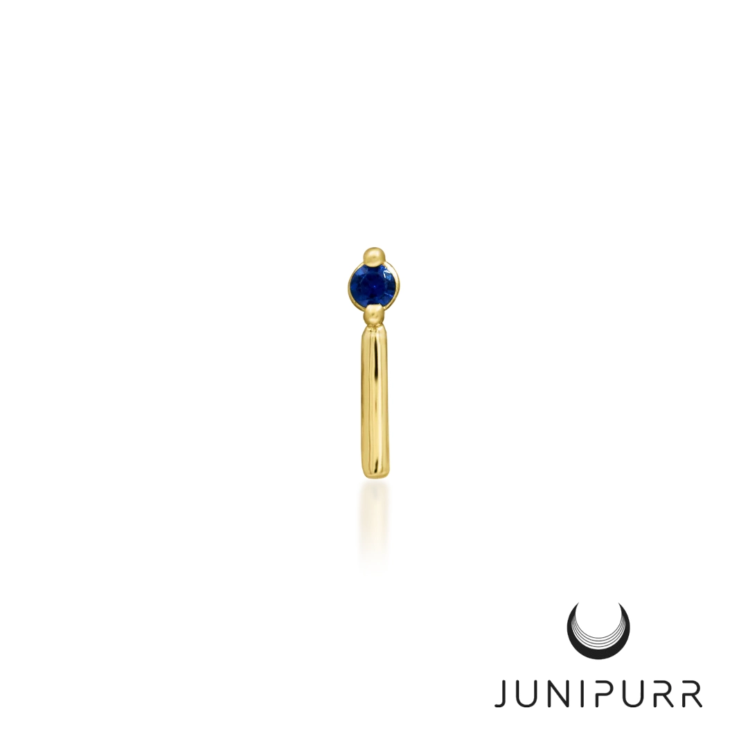 Vast ozdoba push-in z żółtego złota 14k