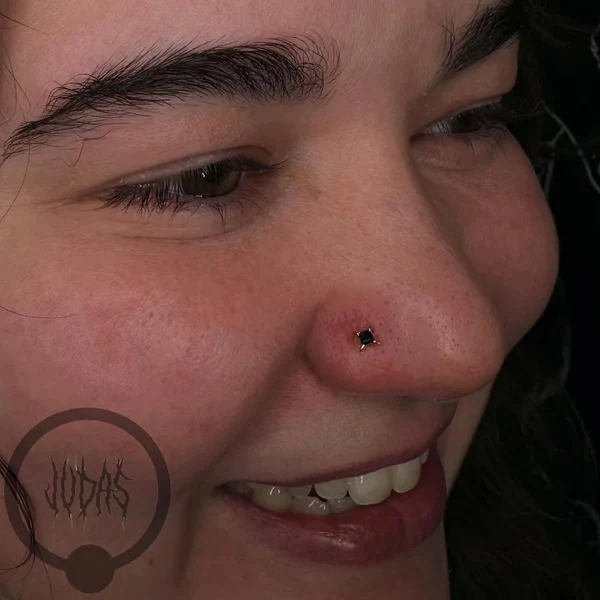 Corvin Black ozdoba push-in z żółtego złota 14k