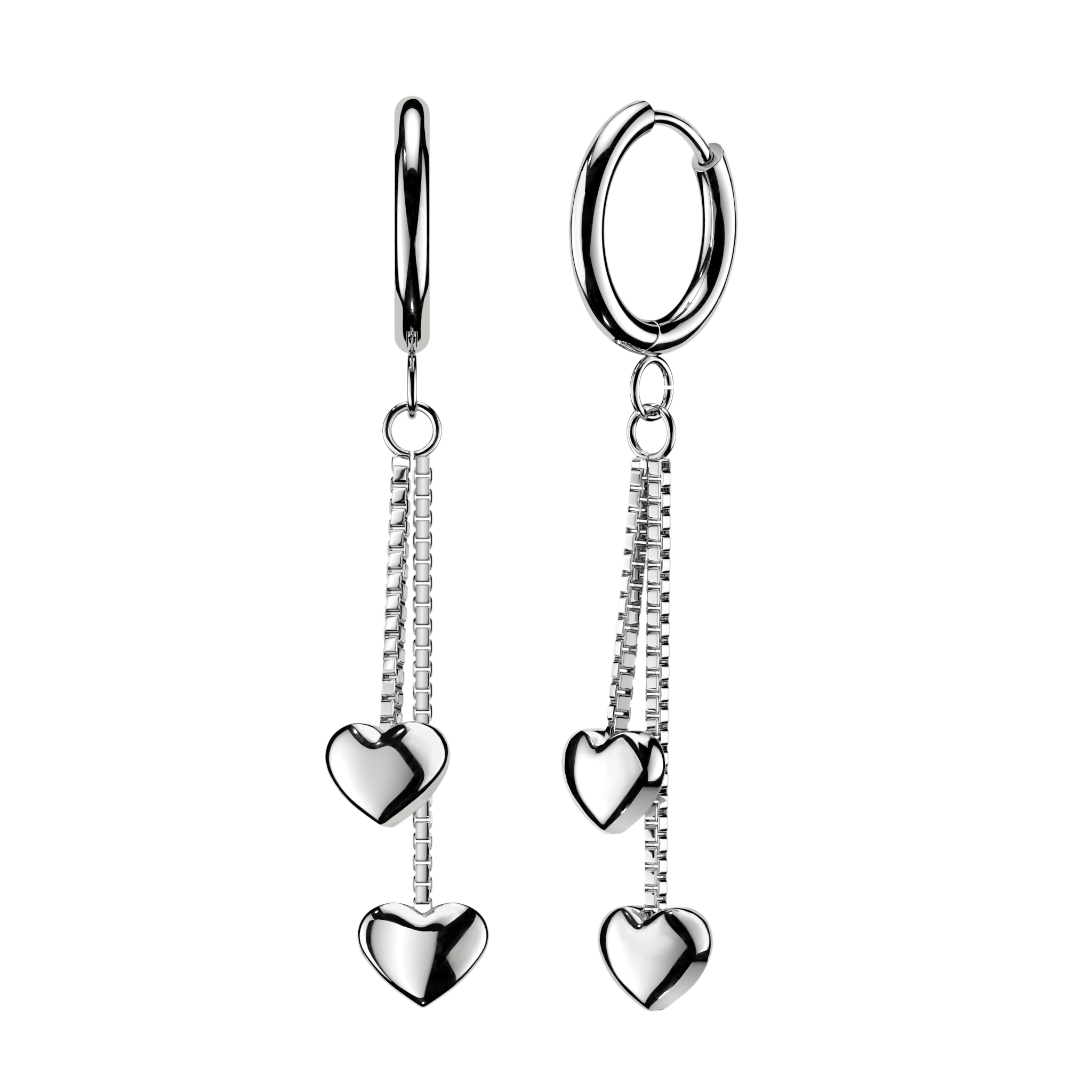Steel erlobe clicker Heartfall clicker