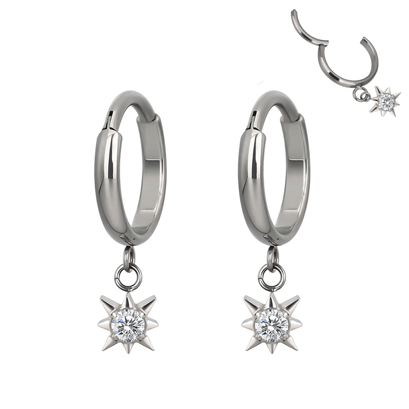 Tytanowy lobe clicker Sunburst