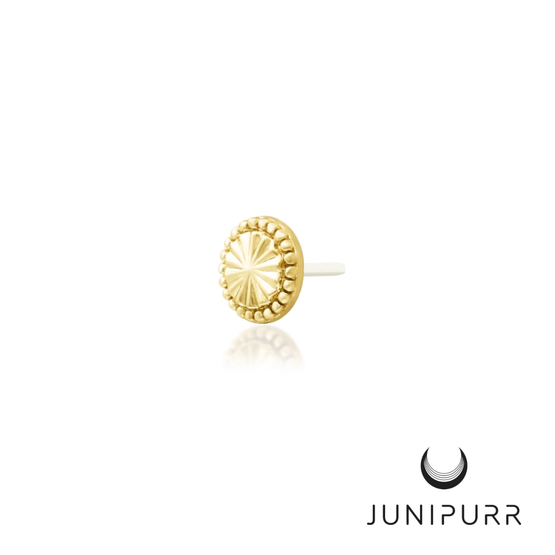 Kaya ozdoba push-in z żółtego złota 14k