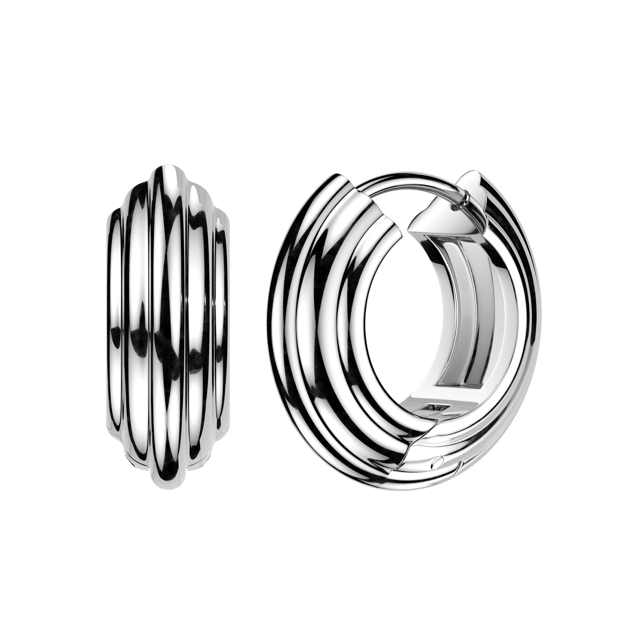 Stalowy clicker do ucha  Multi ring