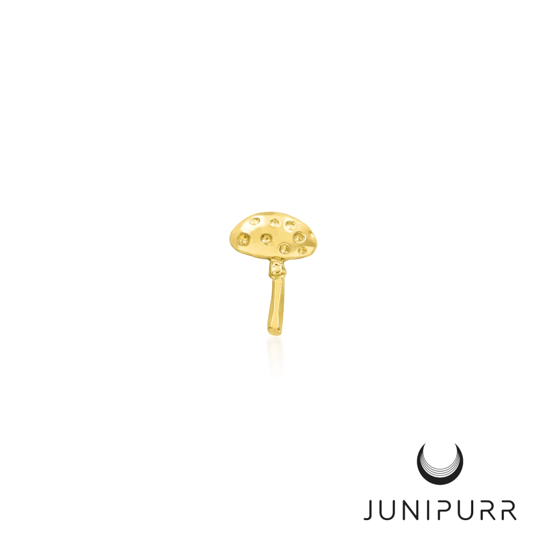 Dotty's Friend Spotty ozdoba push-in z żółtego złota 14k