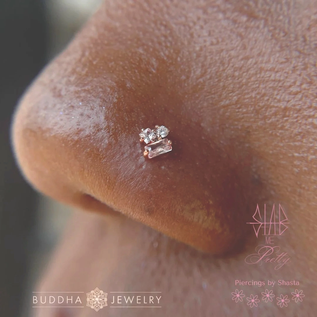 Mood ozdoba push-in z żółtego złota 14k