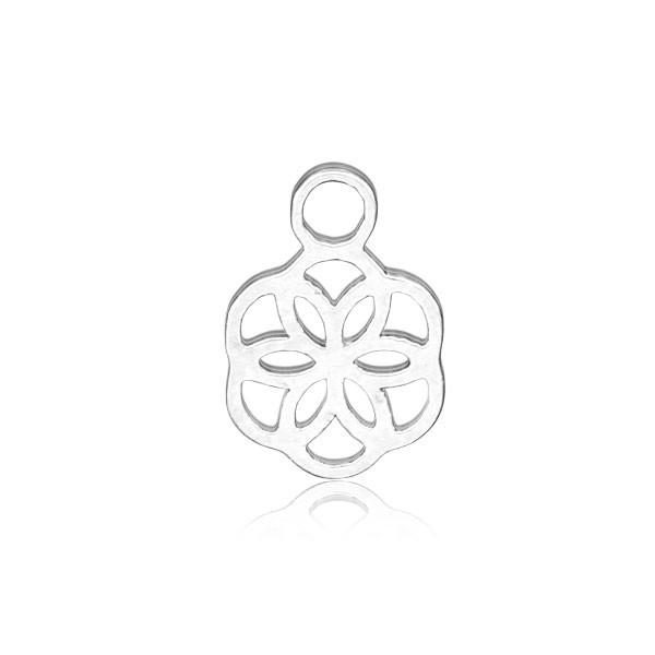 Stalowa zawieszka Flower of Life