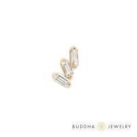 Staxx CZ ozdoba push-in z żółtego złota 14k