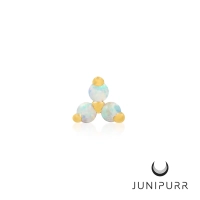 Trinity with Opal ozdoba push-in z żółtego złota 14k