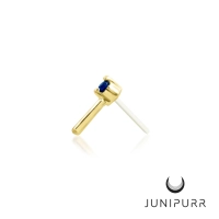 Vast ozdoba push-in z żółtego złota 14k