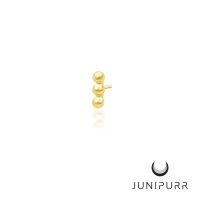 Beads-of-3 ozdoba push-in z żółtego złota 14k