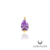 Hyacinth ozdoba push-in z żółtego złota 14k