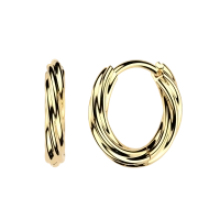 Złoty clicker do ucha  Coil
