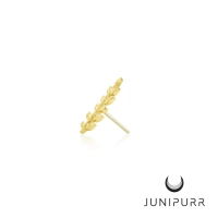 Willow Right ozdoba push-in z żółtego złota 14k