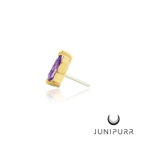 Hyacinth ozdoba push-in z żółtego złota 14k