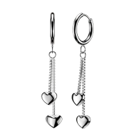 Steel erlobe clicker Heartfall clicker