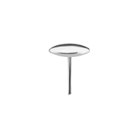 Marquise ozdoba push-in z białego złota 18k