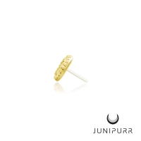 Kaya ozdoba push-in z żółtego złota 14k