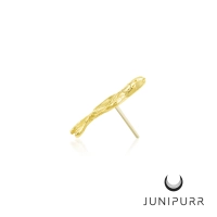 Koi ozdoba push-in z żółtego złota 14k