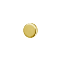 Dysk push-in z żółtego złota 18k