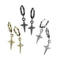 Black erlobe clicker North dangle clicker