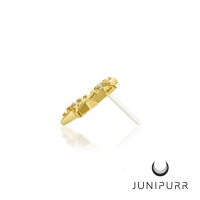 Reach for the Stars yellow gold 14k push-in top