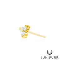 Trinity with Opal ozdoba push-in z żółtego złota 14k