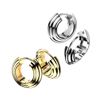 Stalowy clicker do ucha  Multi ring