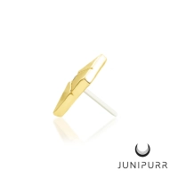 Vesper push-in top yellow gold 14k